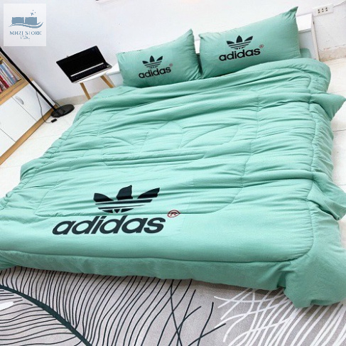 Bộ Chăn Ga Gối Hè Thu Chất Liệu Đũi Mát Set Chăn Ga Gối 4 Món Bo Chun Theo Yêu Cầu MH2T STORE