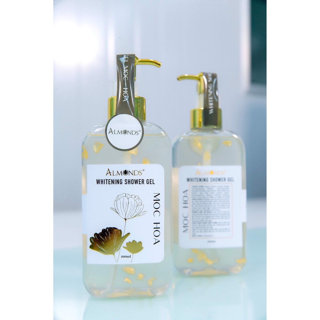 [Chính Hãng] sữa tắm mộc hoa giảm mụn lưng làm trắng da almonds | BigBuy360 - bigbuy360.vn