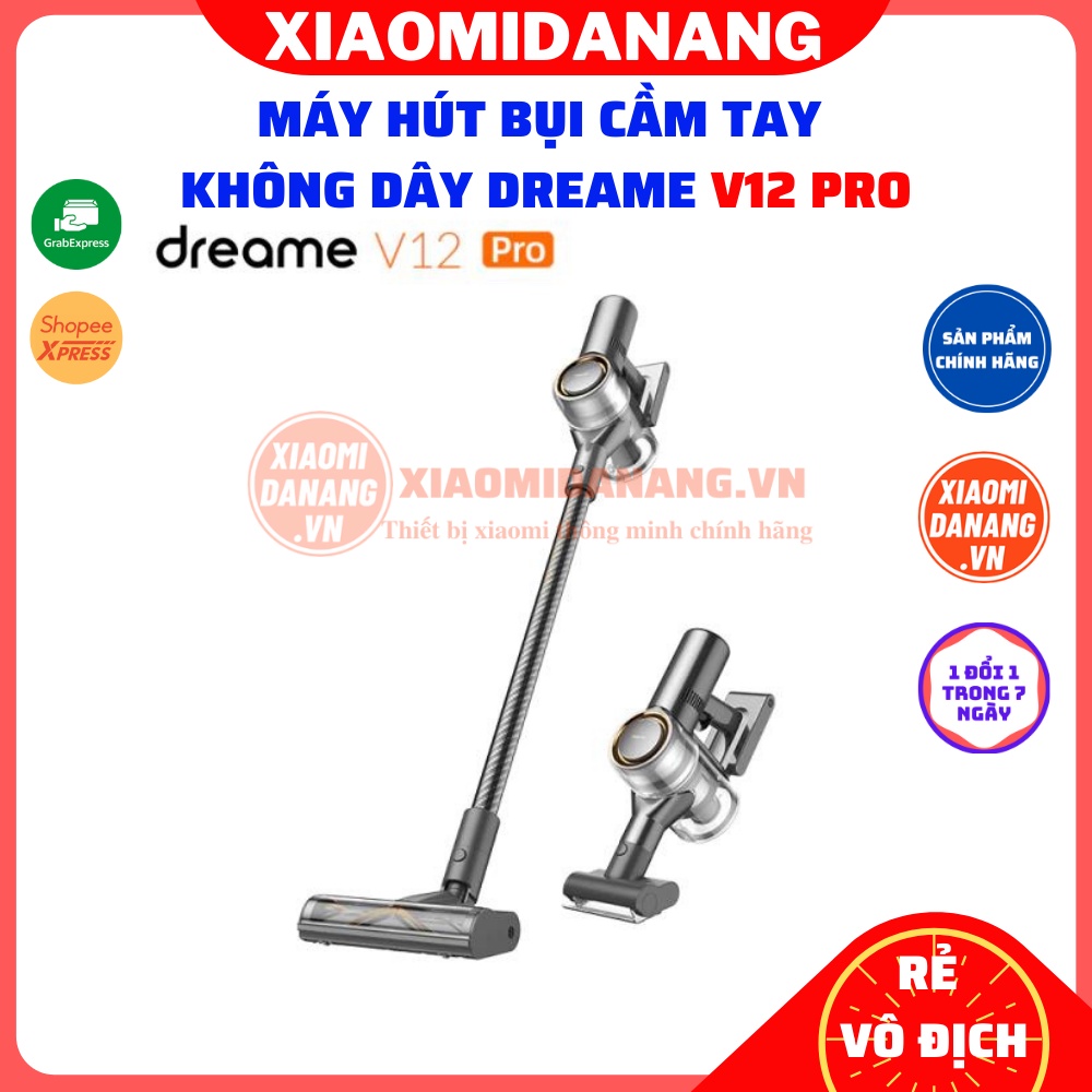 Máy hút bụi cầm tay không dây thông minh Dreame V12 Pro