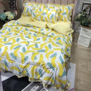 Bộ drap cotton đũi full mền