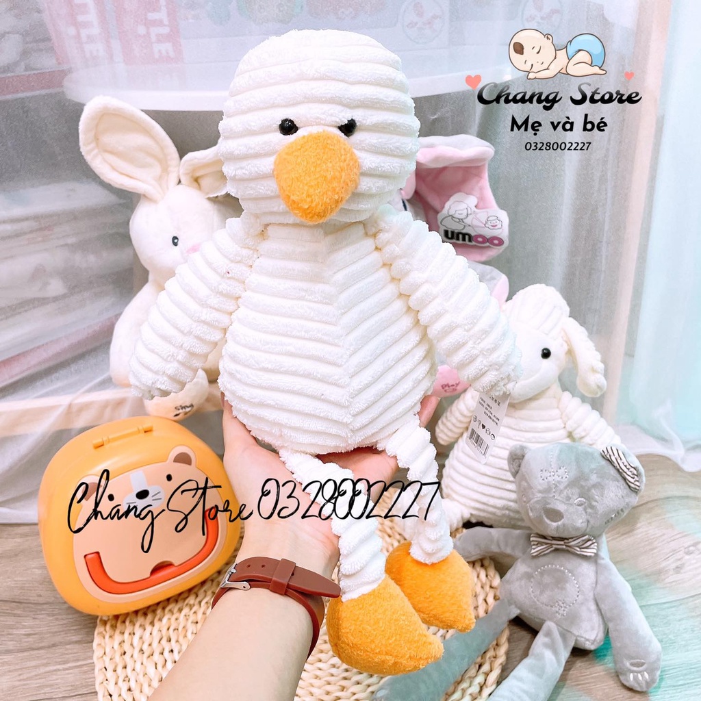 Thú Nhồi Bông Cho bé Vải Nhung Cotton Cao Cấp
