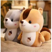 hamster bông sóc chuột cầm hạt G25B22 cute dễ thương 25cm