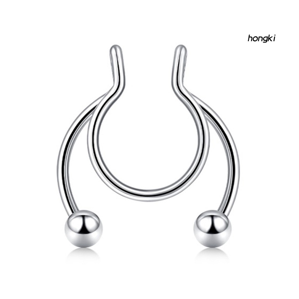 Khuyên Mũi Unisex Bằng Thép Không Gỉ Thời Trang