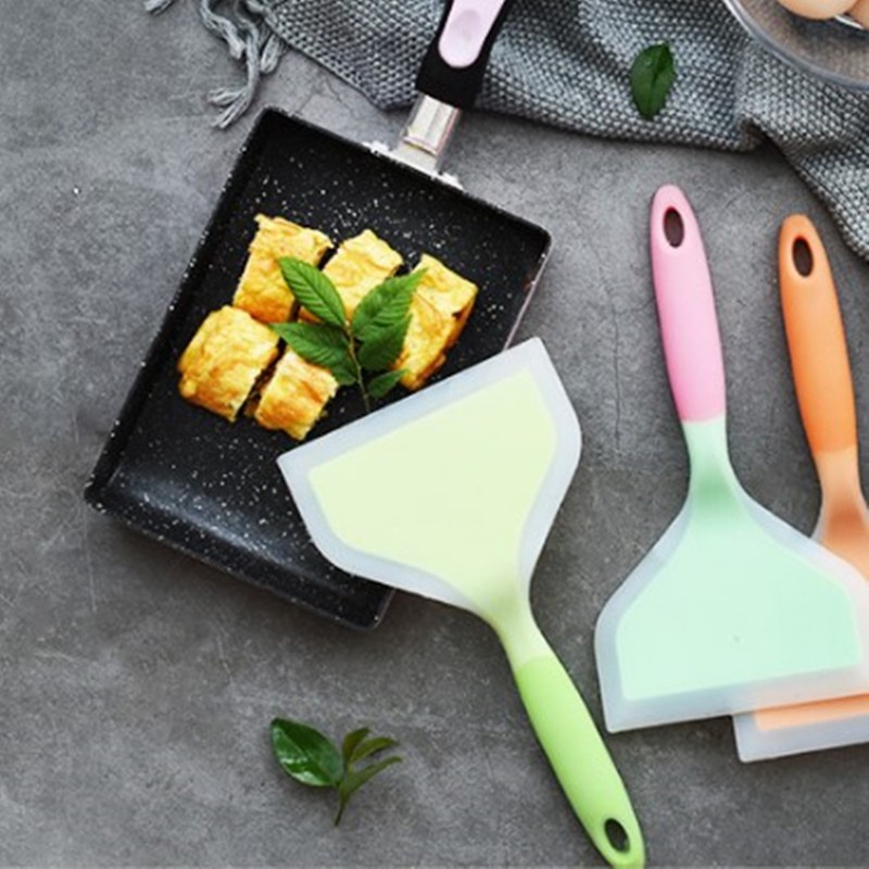 SWEEJAR Xẻng nấu ăn silicone  chống dính chịu nhiệt dụng cụ nhà bếp