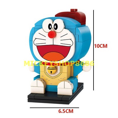 Lego nanoblock doremon Đồ chơi lắp ráp lego nano block đô rê mon pikachu pokemon mảnh to 1cm - 4cm cho bé NO KEEPPLAY