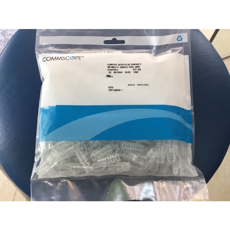 Đầu chụp CAT5, CAT6, CAT6A Commscope cao cấp