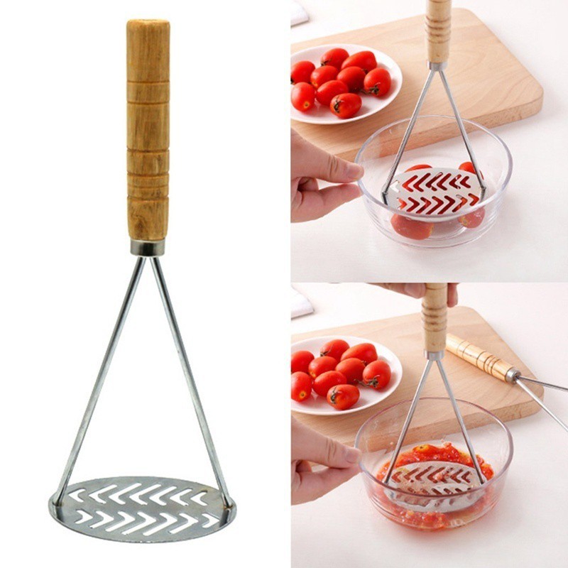 Dụng cụ nghiền khoai tây trái cây bằng thép không gỉ