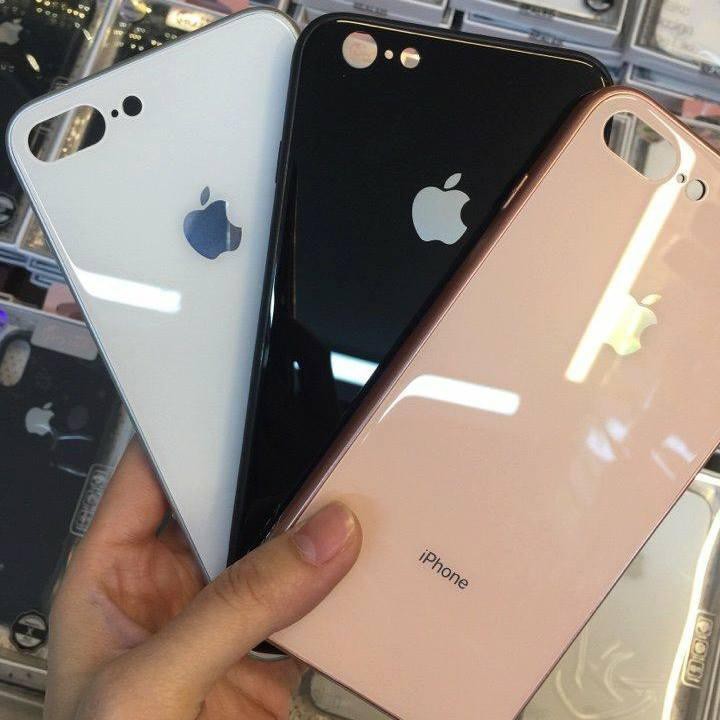 😍FREE SHIP😍 Ốp Cao Cấp Iphone 6,6Plus,7,7Plus,8,8Plus, X,XS MAX , ốp lưng mặt kính cường lực chống trầy xước ôm bo máy