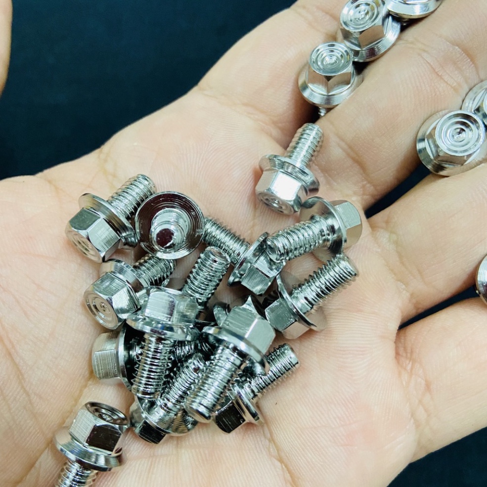 [HCM XẢ KHO MÙA DỊCH] Ốc inox 6ly10 SALAYA MẪU THÁI V2 sử dụng bắt hộp sên, cạt te, WAVE, DREAM, EXCITER, SONIC, FUTURE