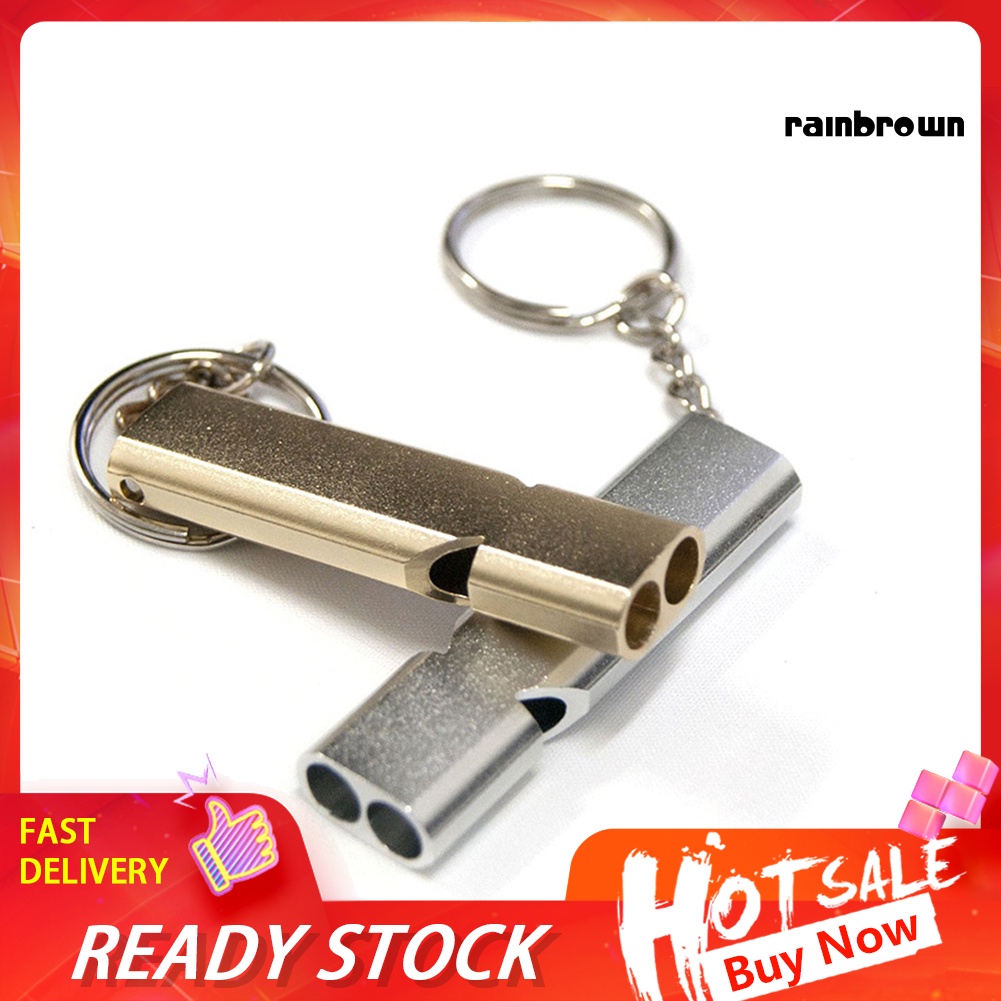 Còi Sinh Tồn Ống Kép Tần Số Cao Tiện Dụng Cho Hoạt Động Ngoài Trời