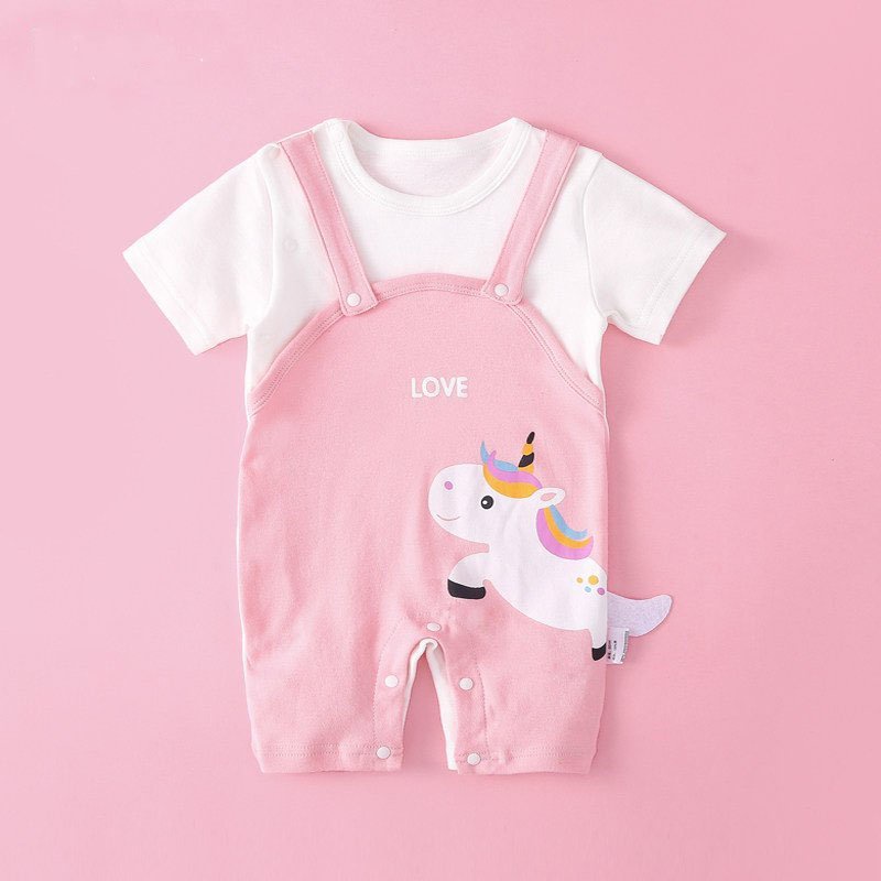 Body Yếm cho bé chất Thun lạnh siêu mát, bodysuit cho bé, body đùi cho bé cộc tay mẫu quần áo sơ sinh từ 0-12M