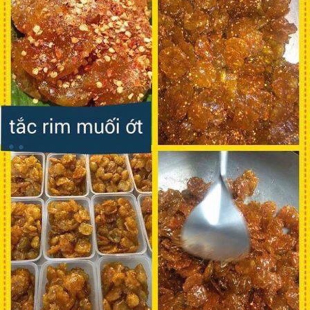 Tắc rim muối ớt 500gr