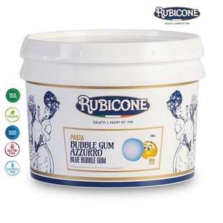 Hộp 3kg Hương liệu làm kem, bánh,  pha chế đồ uống vị kẹo Sing Gum - Rubicone Pasta Blue Bubble Gum
