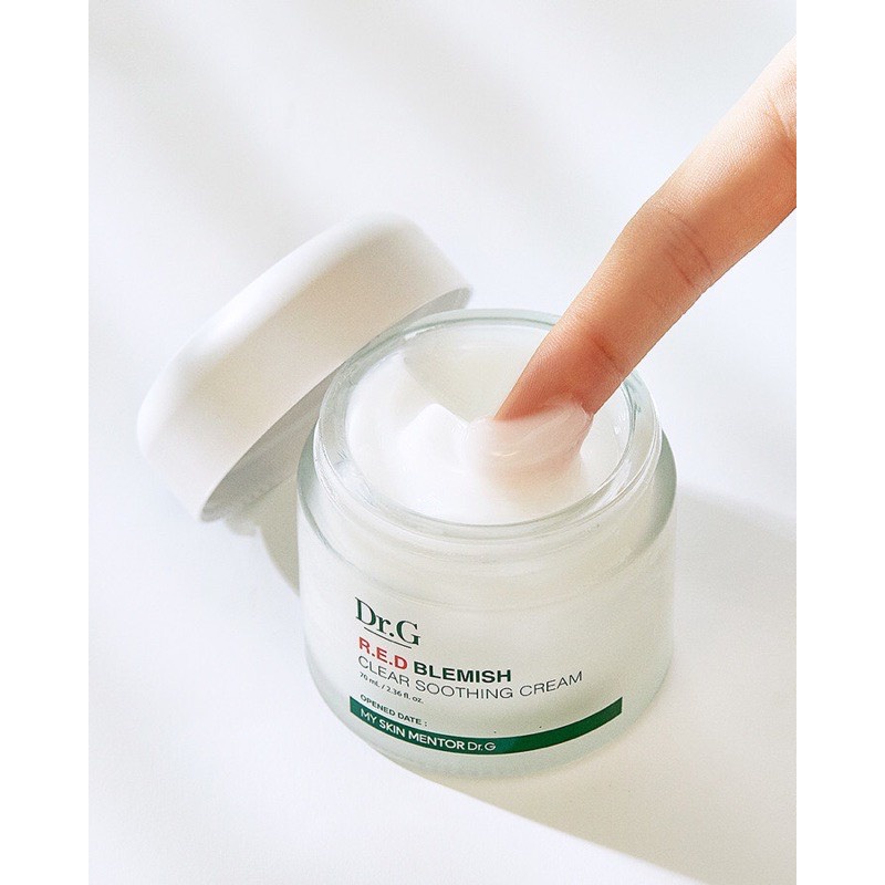 Kem dưỡng ẩm Dr.G R.e.d Blemish Clear Cream