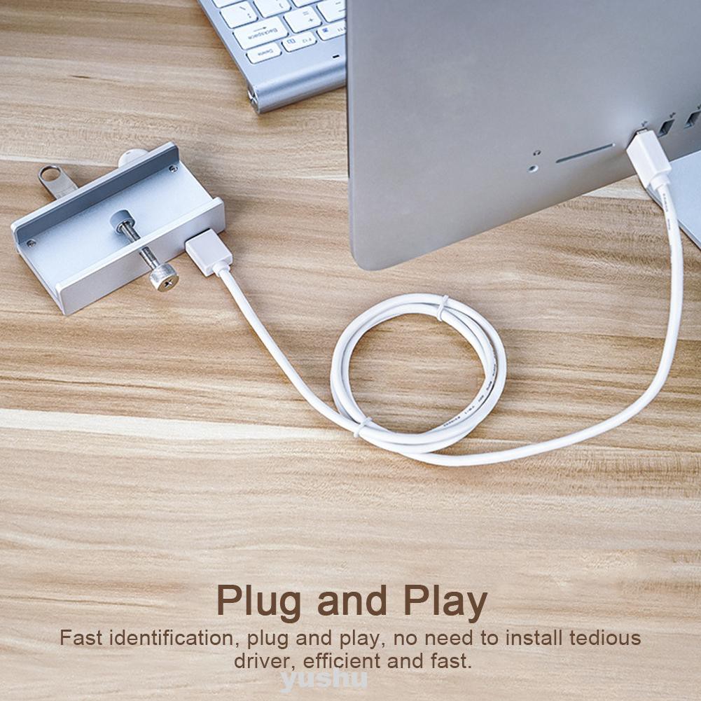 Bộ Chuyển Đổi Dữ Liệu 4 Cổng Usb 3.0 Cho Laptop Pc 10-32mm Có Đèn Led | BigBuy360 - bigbuy360.vn