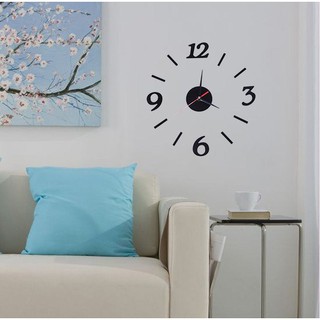 Đồng hồ dán tường nghệ thuật DIY