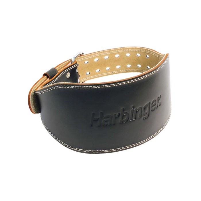 Đai Lưng Tập Gym Harbinger Padded Leather Belt 6 Inch