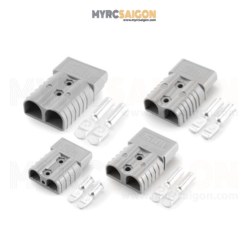 Giắc SMH Anderson cắm pin xe máy điện, xe nâng điện, giắc Acquy UPS - 50A, 120A, 175A chống cháy