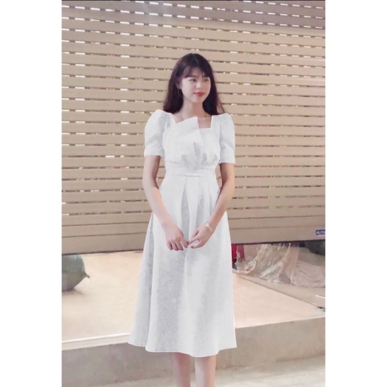 Đầm Tiểu Thư Tay Ngắn Bigsize 55kg Đến 100kg (L/XL/XXL)