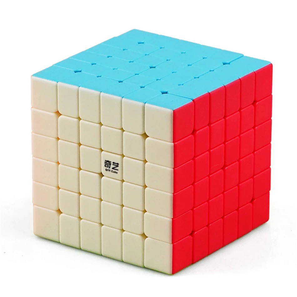 Rubik 6x6 Qiyi Stickerless khối rubic ma thuật