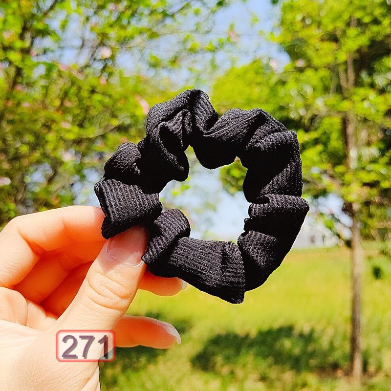 BUỘC TÓC VẢI 271 CHIFFON THỜI TRANG NHIỀU MÀU HOT TREND