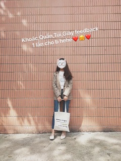 Ảnh thật 🎀Áo khoác Blazer IDOL size SM ODER