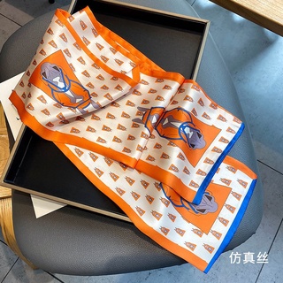 Khăn Lụa Khăn Turban Thắt Túi Thắt Nơ Khăn Lụa Quàng Cổ Công Sở Cho Nữ
