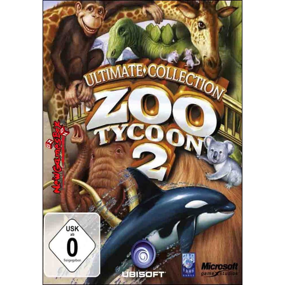 Đĩa Dvd Game Zoo Tycoon 2 Ultimate Collection