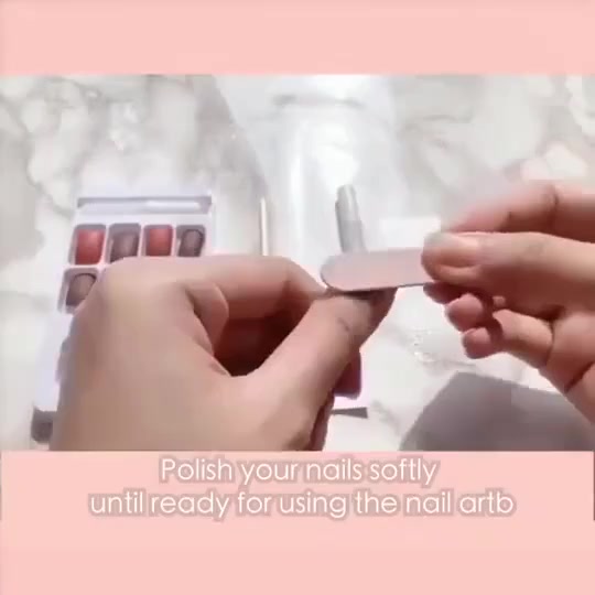 Set 24 móng tay giả kiểu pháp xinh xắn kèm 24 keo thạch dán móng tiện dụng | BigBuy360 - bigbuy360.vn