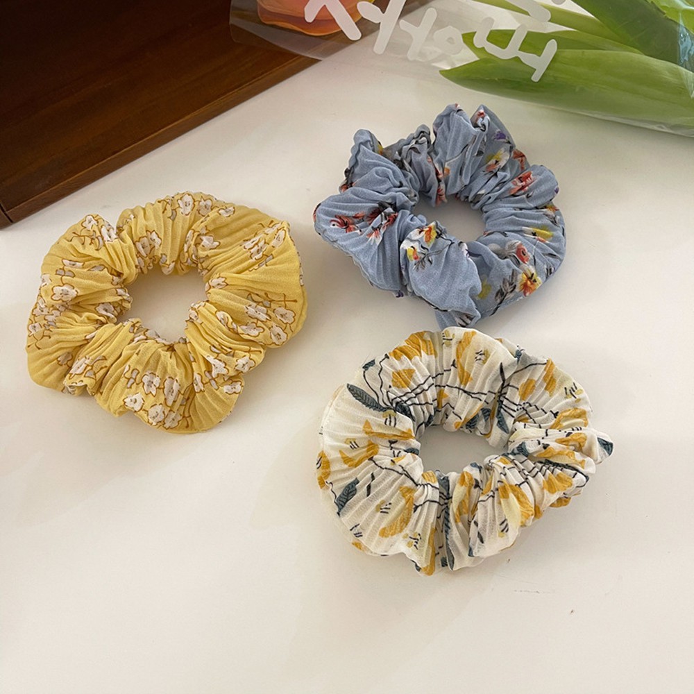 Dây Chun Buộc Tóc Gắn Hoa Xinh Xắn Dành Cho Nữ