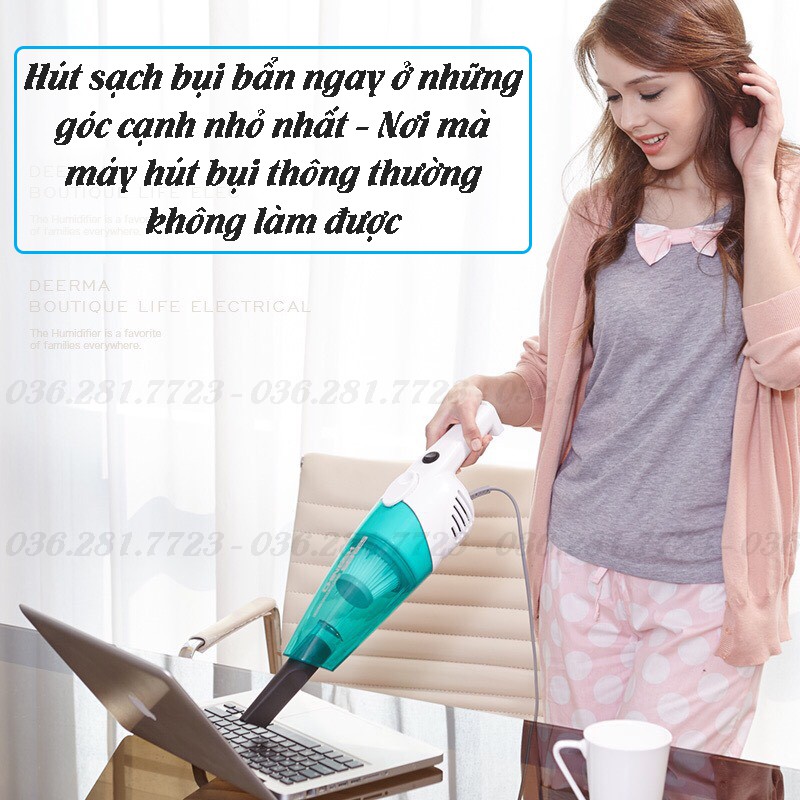 Máy Hút Bụi Cầm Tay - Máy Hut Bụi Gia Đình DX118C Công Suất Lớn 600W Phiên Bản Quốc Tế - BH 6 Tháng | BigBuy360 - bigbuy360.vn