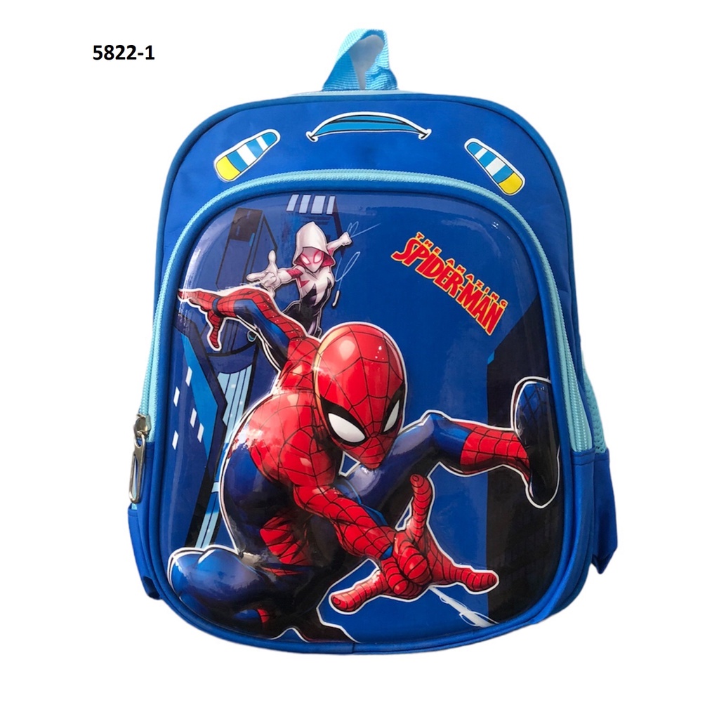 Balo học sinh tiểu học cho bé gái bé trai nhiều ngăn , cặp sách trẻ em cấp 1 cho bé đi học họa tiết hoạt hình 5825 5822