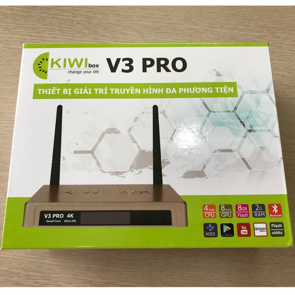 Kiwi V3pro, Ram 2gb, Bluetooth 4.0 xem 50-60 kênh