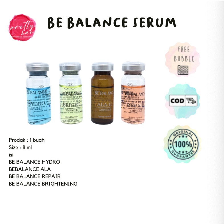 Serum Cân Bằng Sửa Chữa Cân Bằng ALA HYDRO / Sáng Mỗi Chai / Mỗi Hộp