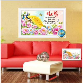 Tranh đá thư pháp cha mẹ y8147 - kích thước: 50x80cm