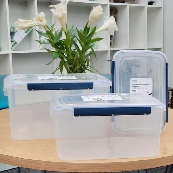 Thùng Đựng Thực Phẩm, Đồ Khô HOKKAIDO INOCHI 10L, 18L, 30L