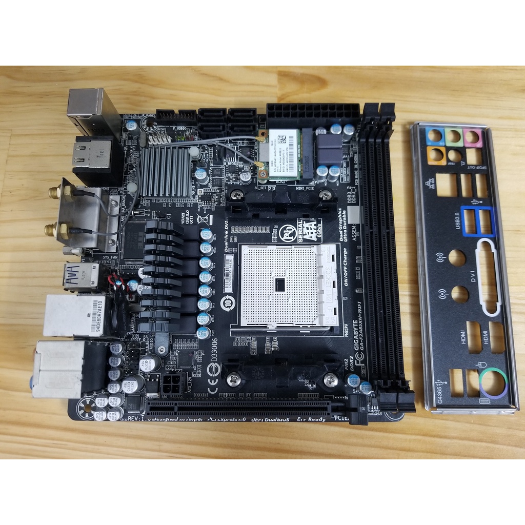 Gigabyte FM2A85XZN wifi