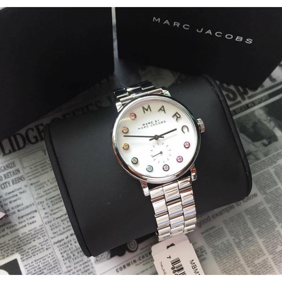 Đồng Hồ Nữ Marc Jacob Baker Silver MBM3420