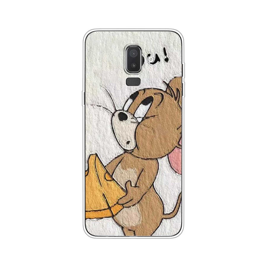 Ốp Điện Thoại TPU Dẻo In Họa Tiết Độc Đáo Thời Trang Cho Samsung Galaxy j7 pro j5 2017 J8 2018 A01