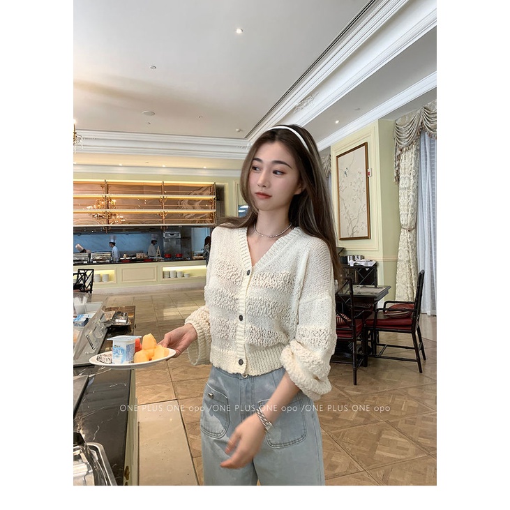 Áo Khoác Cardigan Dệt Kim Mỏng Chống Nắng Thời Trang Mùa Thu Cho Nữ