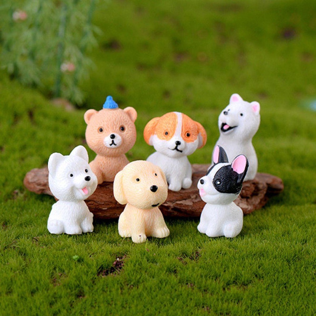 Đồ trang trí Chú Chó DANILO Mini Trang Trí Sân Vườn