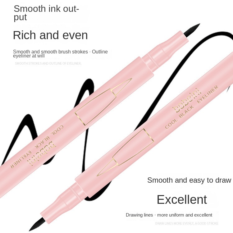 Bobeini® Bút Kẻ Mắt Dạng Lỏng Chống Thấm Nước Và Mồ Hôi Nhanh Khô Màu Nâu Cho Người Mới Bắt Đầu