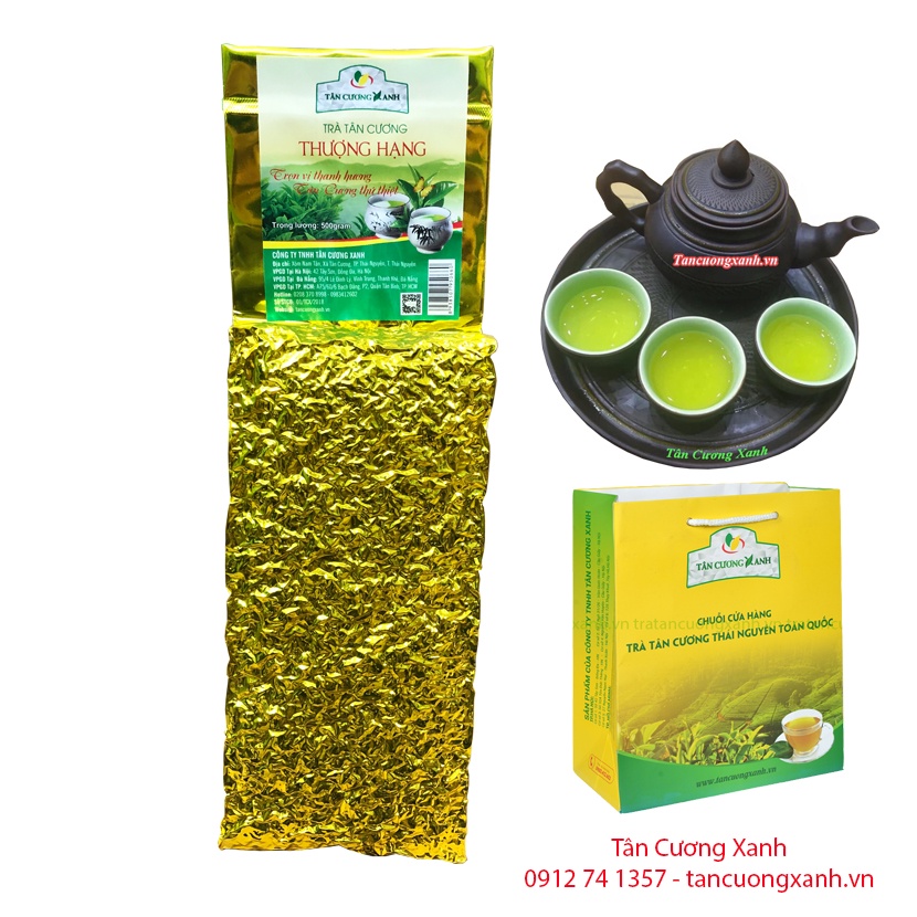 Tuyệt Phẩm Trà Thái Nguyên - Trà Tân Cương Thượng Hạng TC1 500g