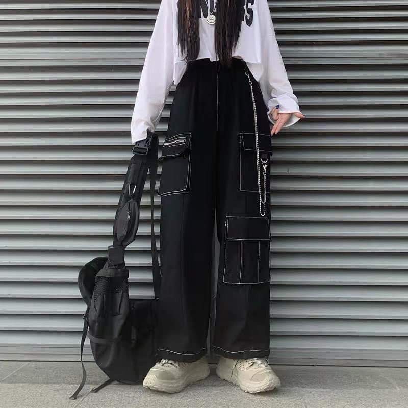 Quần kaki khoá xích chỉ nổi KA12 | BigBuy360 - bigbuy360.vn