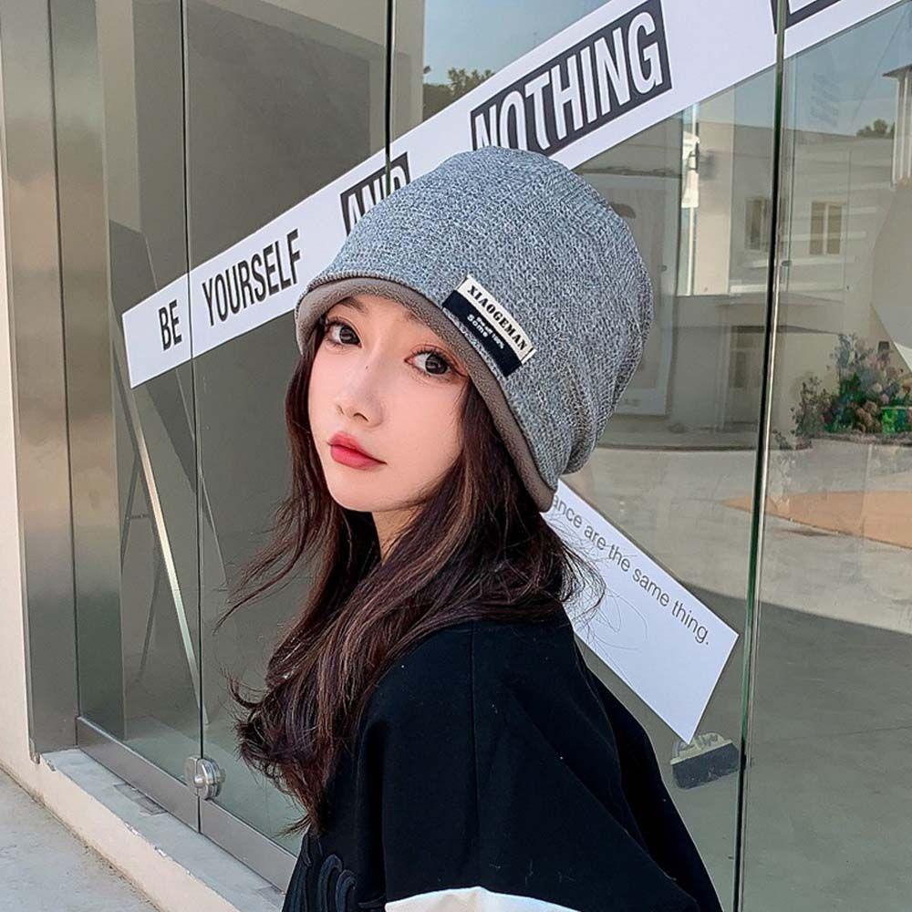 Mũ beanie Màu Trơn Phù Hợp Cho Mùa Thu Đông
