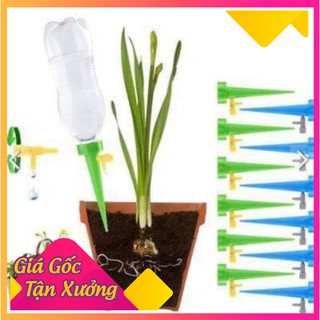 Set 20 Vòi tưới cây nhỏ giọt tự động thông minh loại van xoay chỉnh [hOT!HOT!]
