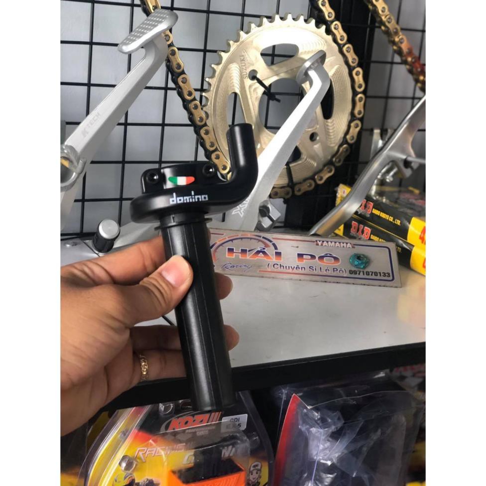 Cùm Tăng Tốc Domino kèm bao tay daytona Xịn Xò cho các xe Wave Si Ex Win Satria Sonic