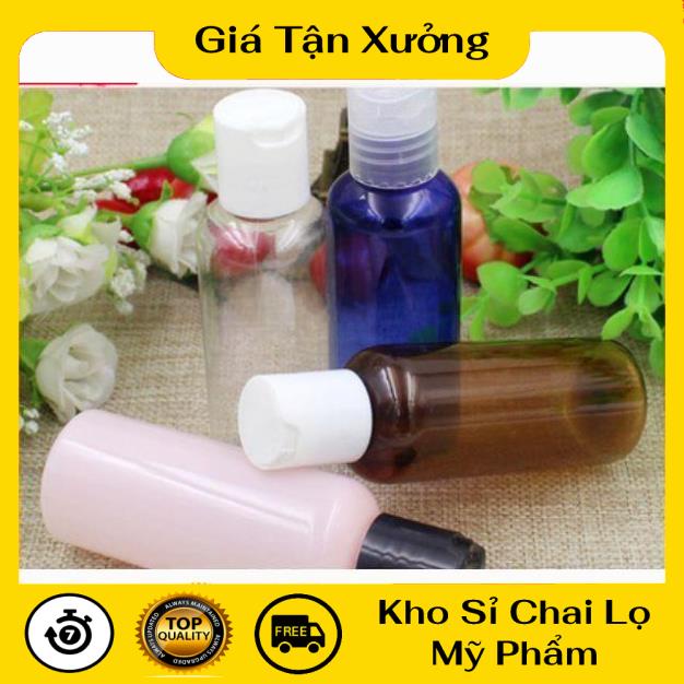 [TRÙM SỈ] [Combo 10sp] Chai Chiết Mĩ Phẩm ❤ [20ml-250ml] Chai nhựa pet nắp nhấn chiết mỹ phẩm , phụ kiện du lịch