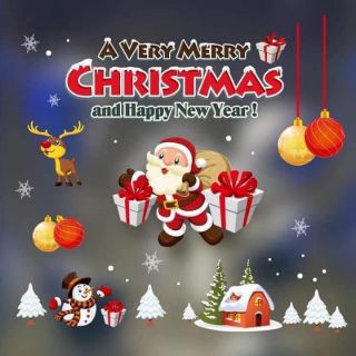 Miếng dán trang trí Noel