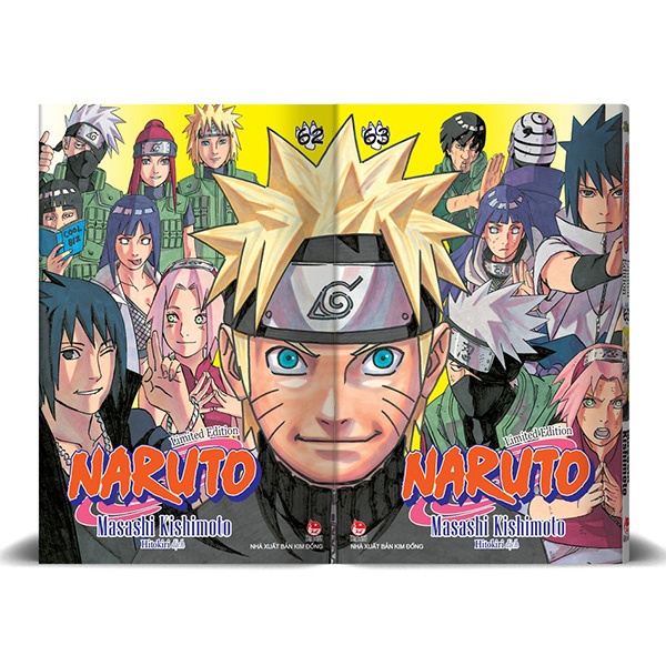 Truyện tranh Naruto - Tập 62 + 63 LIMITED - NXB Kim Đồng